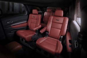 2016 Dodge Durango R/T with Radar Red Nappa leather seats